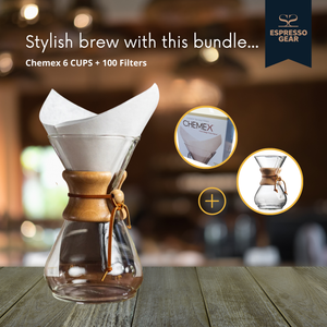 Chemex 6 CUPS + 100 Filters