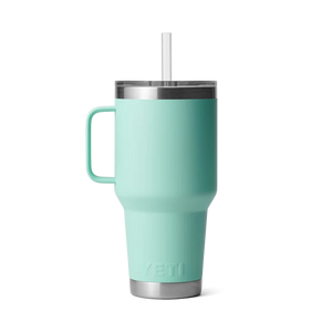 Rambler Straw Mug 1L - Seafoam