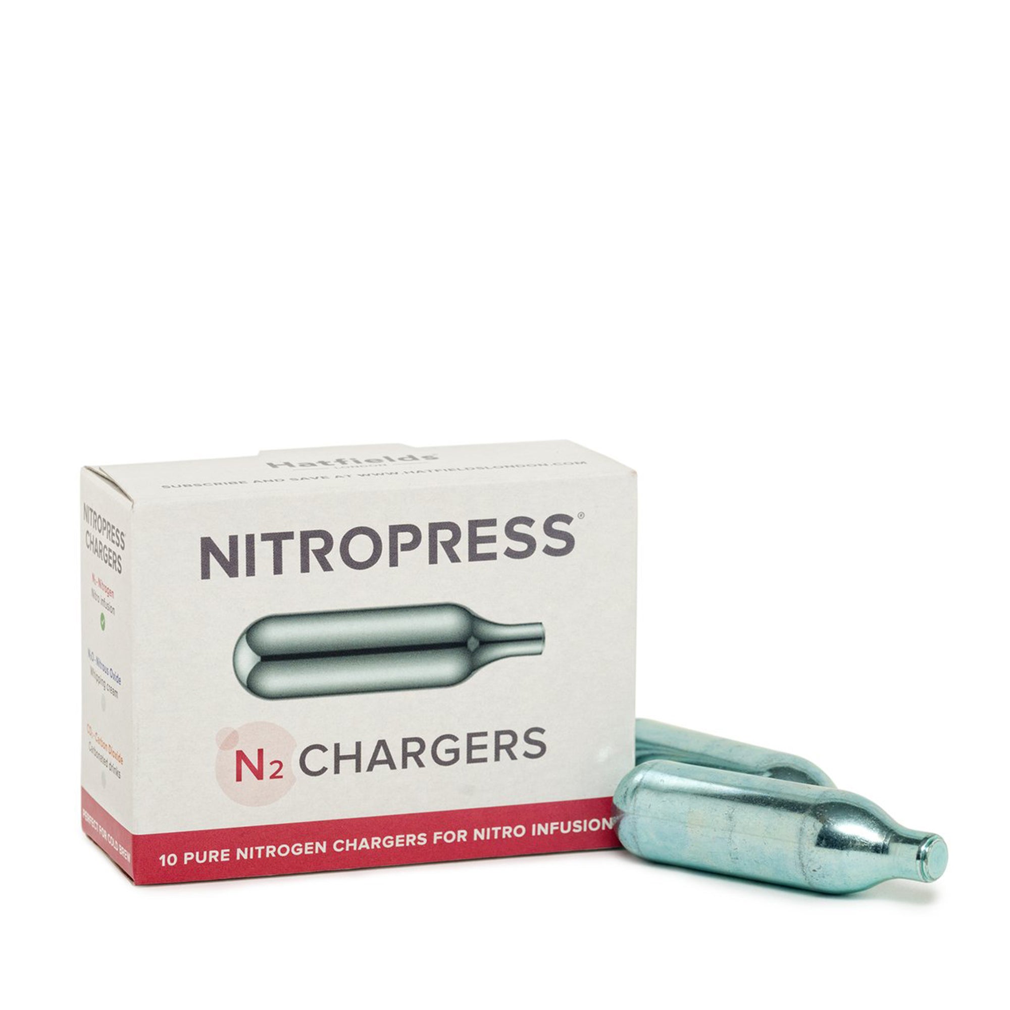 Nitro N2 Coffee Cocktail Chargers / 10pcs - Hatfield - Espresso Gear