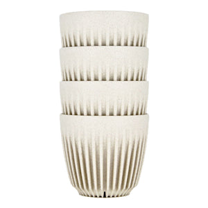 Mug 6oz Natural 4pcs - Huskee - Espresso Gear