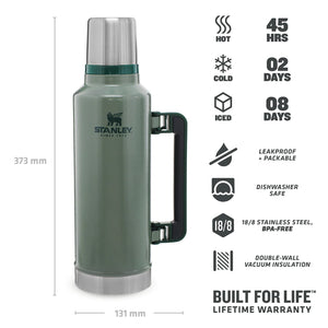 Thermos Hammertone Green 1.9L