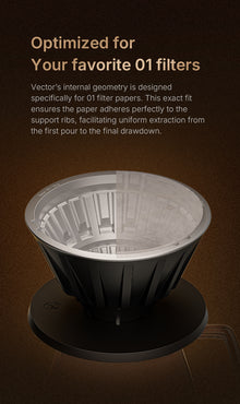 Crystal Eye Metal Vector Dripper - Matt Winton