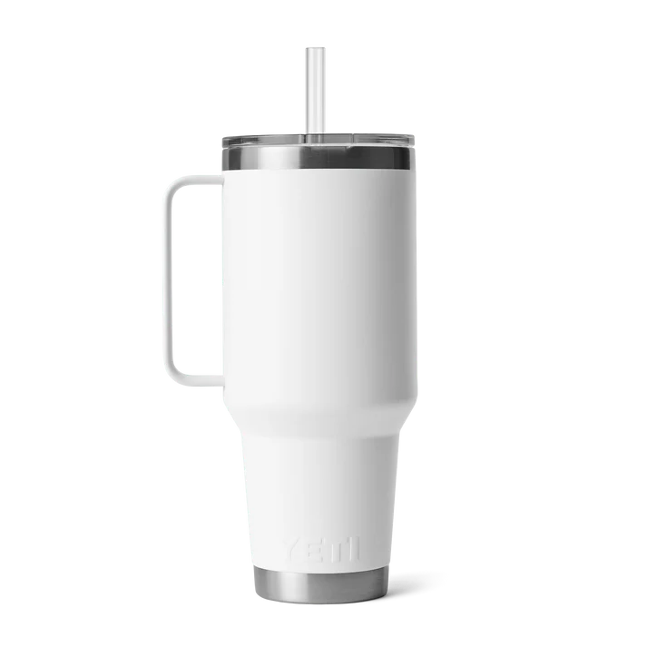 Rambler Straw Mug 1,2L - White