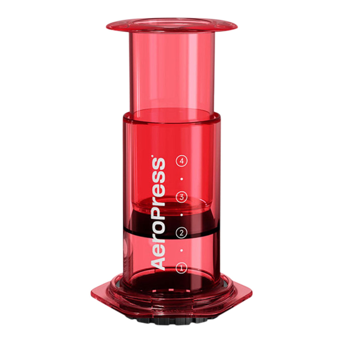 Clear Red AeroPress