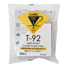 T-92 Light Roast Coffee Paper Filter 1 cup