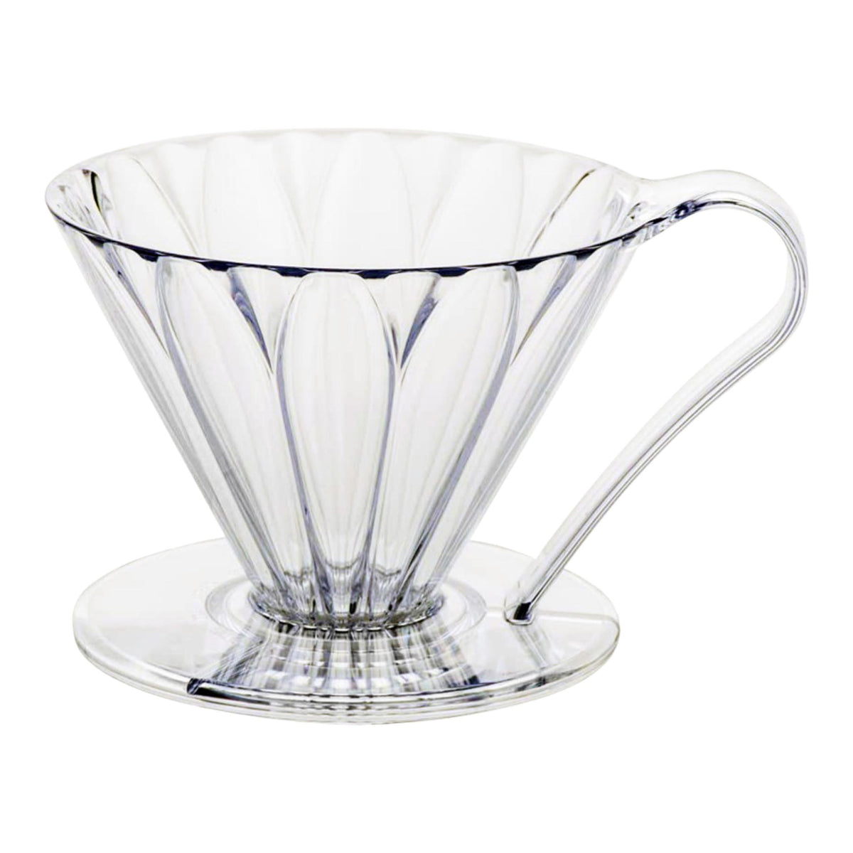 Tritan Flower Dripper 4 Cup Clear