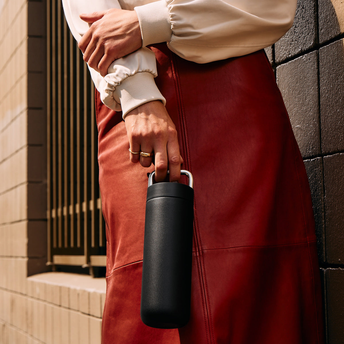 Carter Carry Tumbler Black 600ml