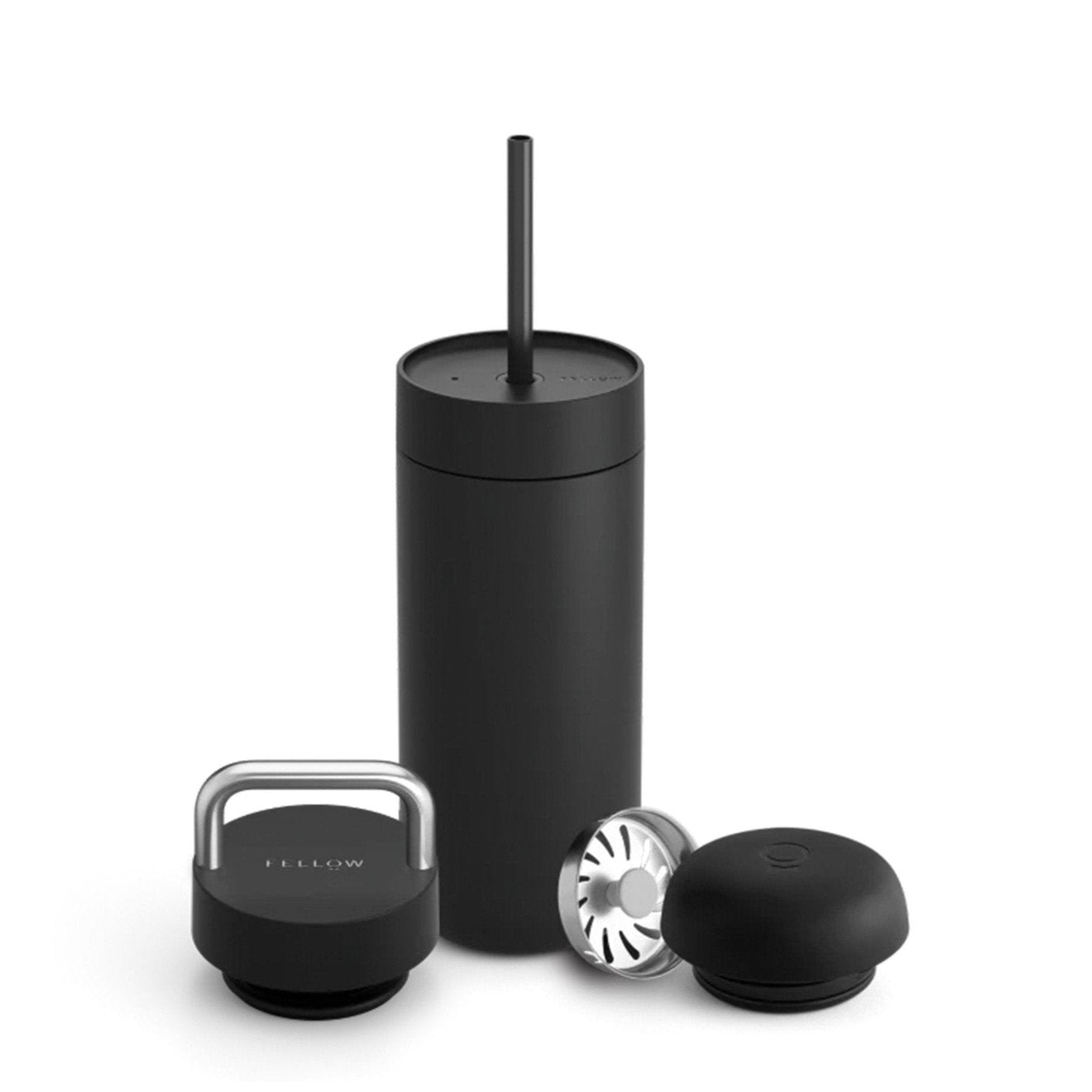 Carter - 3 in 1 sip System - Matt Black 16oz - Fellow