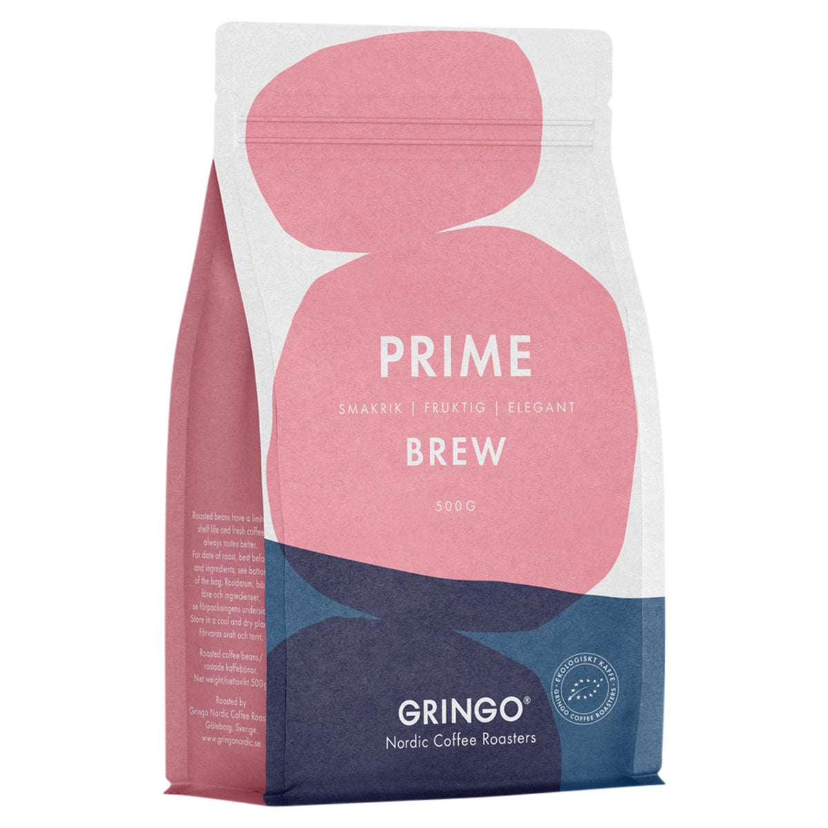 Whole Bean Coffee Prime Brew Organic - Gringo Roastery