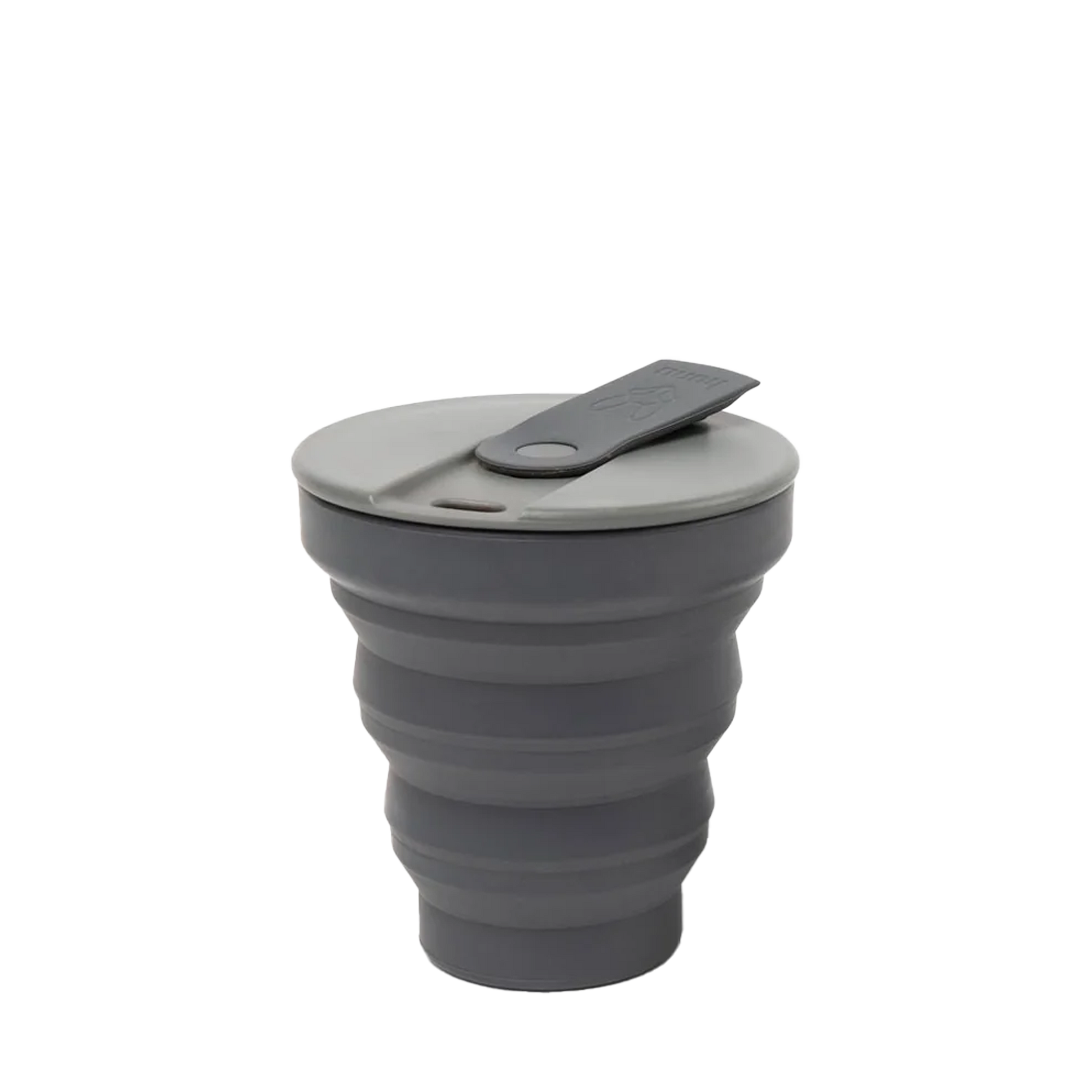 Mug Reusable/Fold. 12oz, Charcoal - Hunu