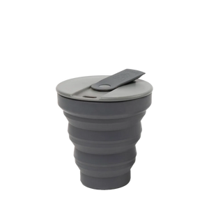 Mug Reusable/Fold. 12oz, Charcoal - Hunu