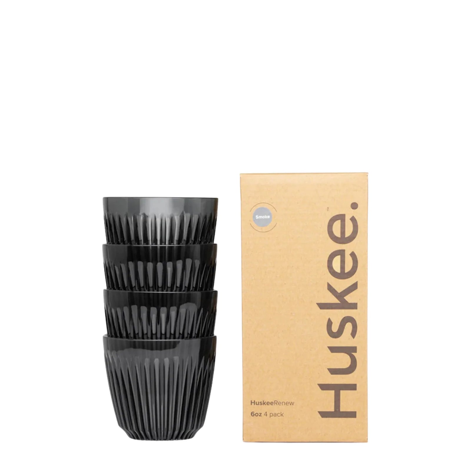 Renew 6oz 4 pack Smoke - Huskee