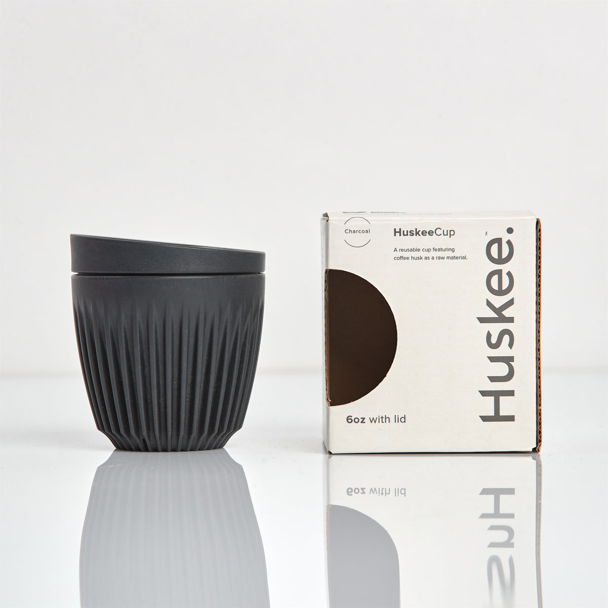 Mug SUP 6oz Charcoal - Huskee