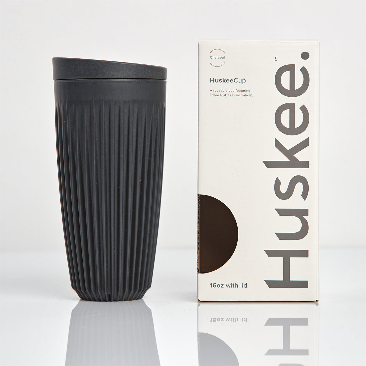 Mug SUP 16oz Charcoal - Huskee