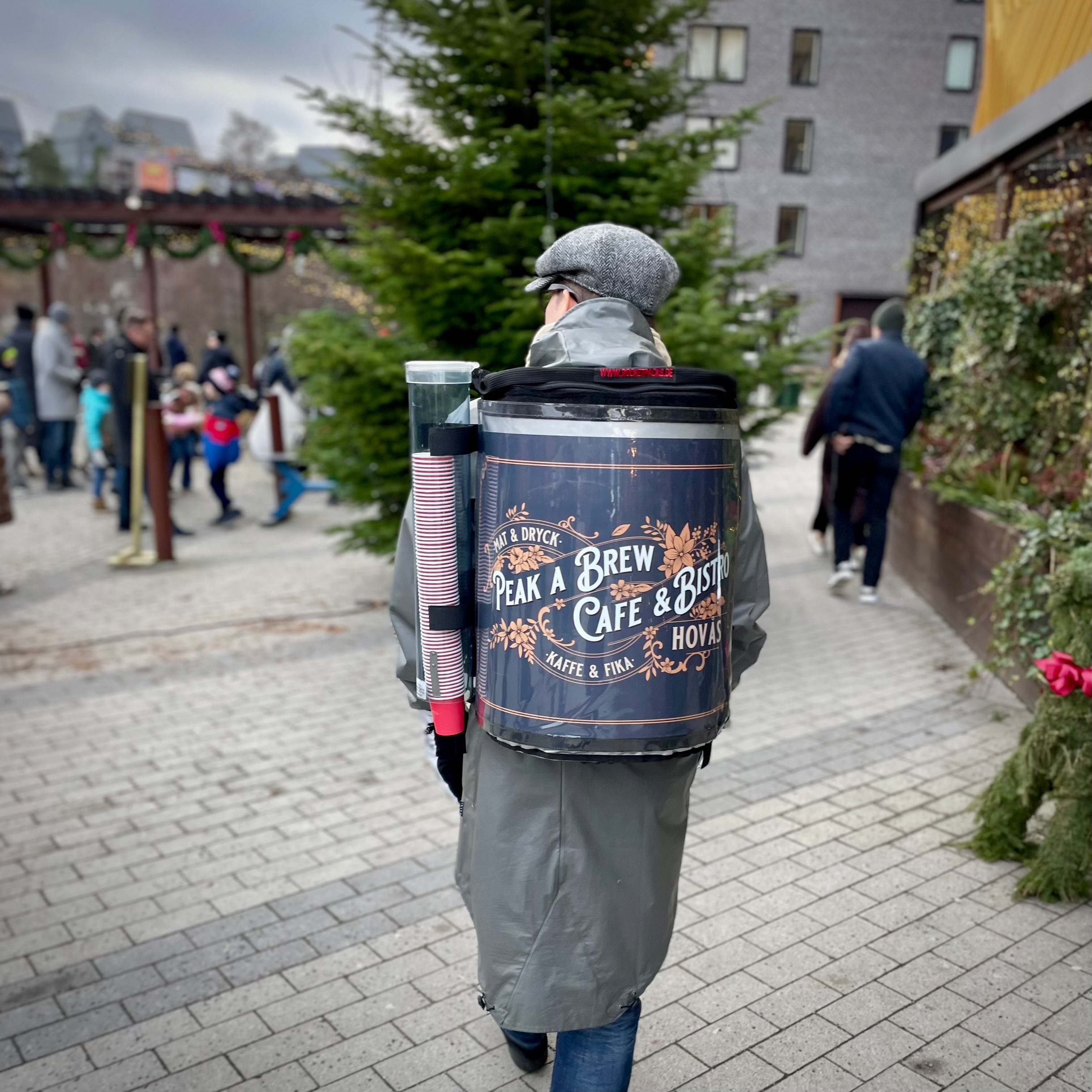 Coffee Backpack Dispenser 15L - Serve Hot or Cold, Anywhere