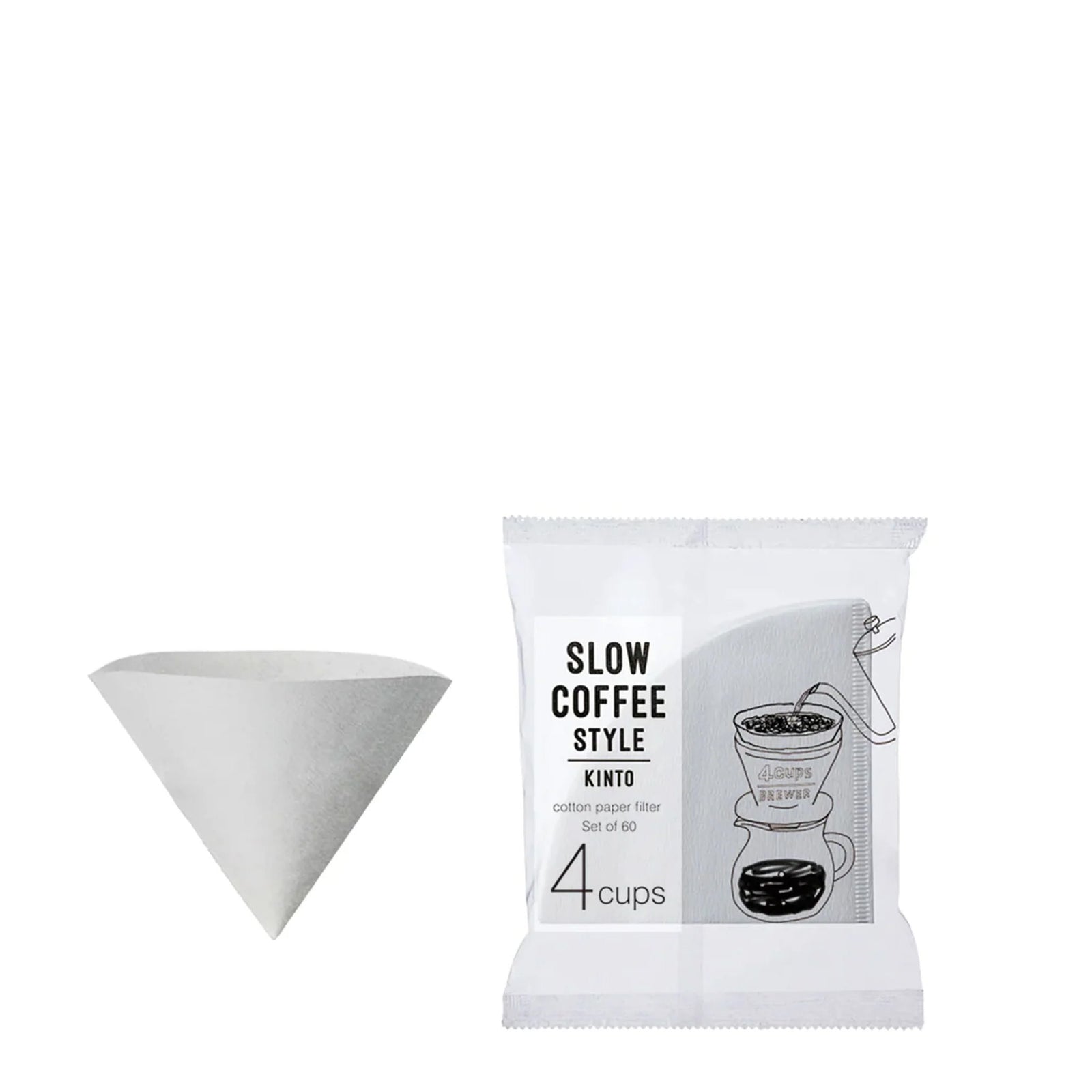 Filter Paper 60 Cotton 4 cups