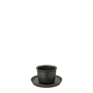 Cup & Saucer 160ml black