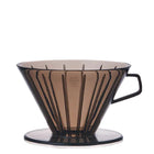 Brewer 4cups plastic clear gray