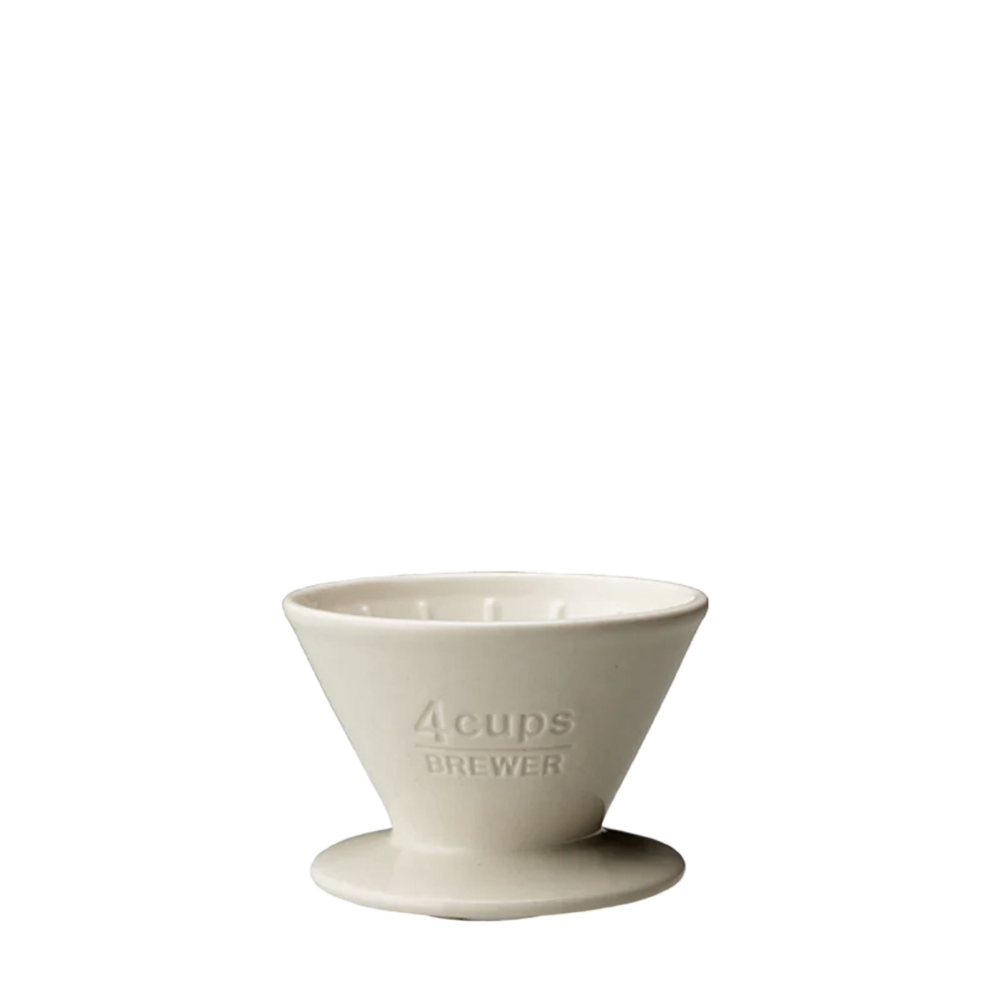 Slow Coffee Style brewer 4 cups porcelain white - Kinto