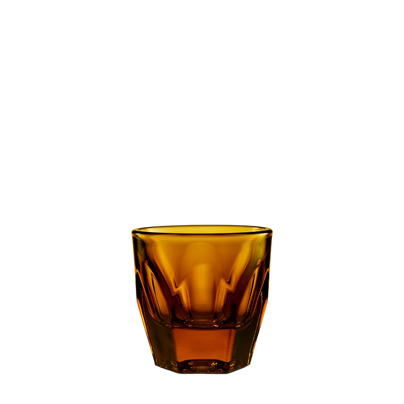 Glass Vero Amber Cortado Glass 125ml