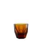 Glass Vero Amber Cappuc Glass 180ml