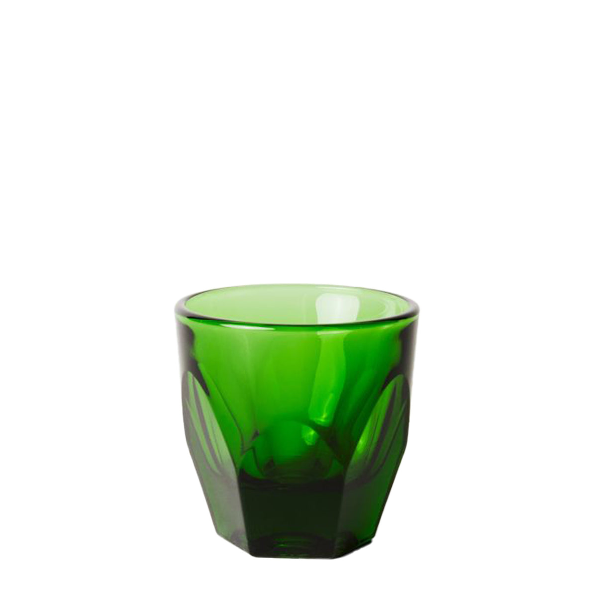 Glass cups - green small one