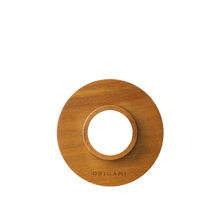 Wooden dripper ring - Origami