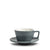 Espresso Cup /w saucer 9cl Gray- Peakabrew