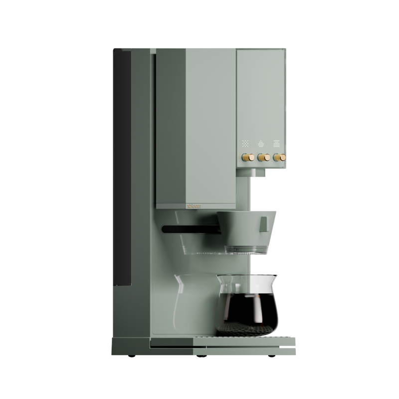 Coffee Brewer - xBloom - Sage Green with gold knobs