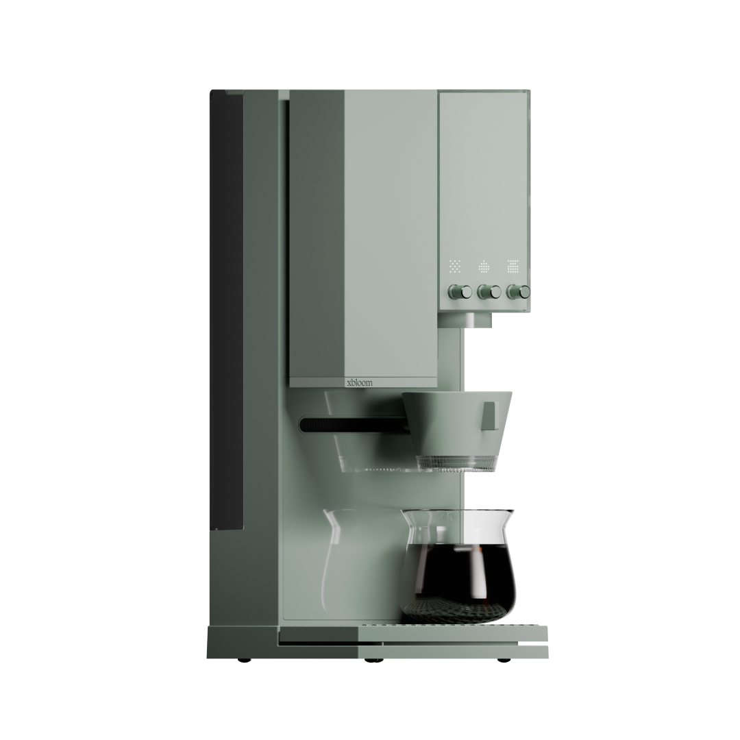 Coffee Brewer - xBloom - Sage Green with green knobs