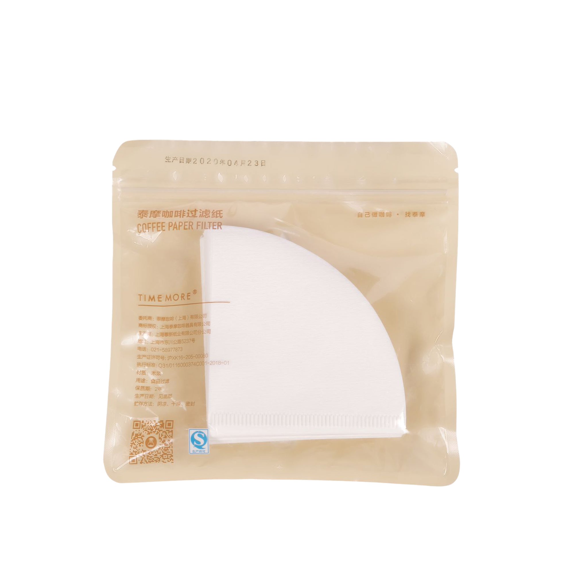 Filter paper V60 Size 0 100pcs - Timemore