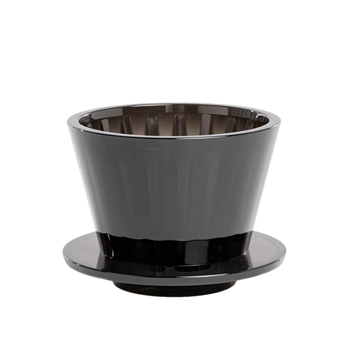 Crystal Eye B75 Dripper Plastic - Amber Black