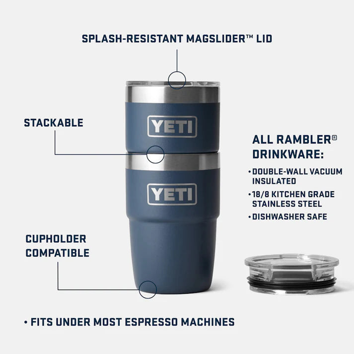 Rambler Stackable Cup 237ml / 8oz -Seafoam