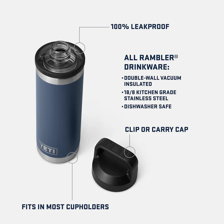 Rambler Chug Bottle 18oz / 530ml - Navy