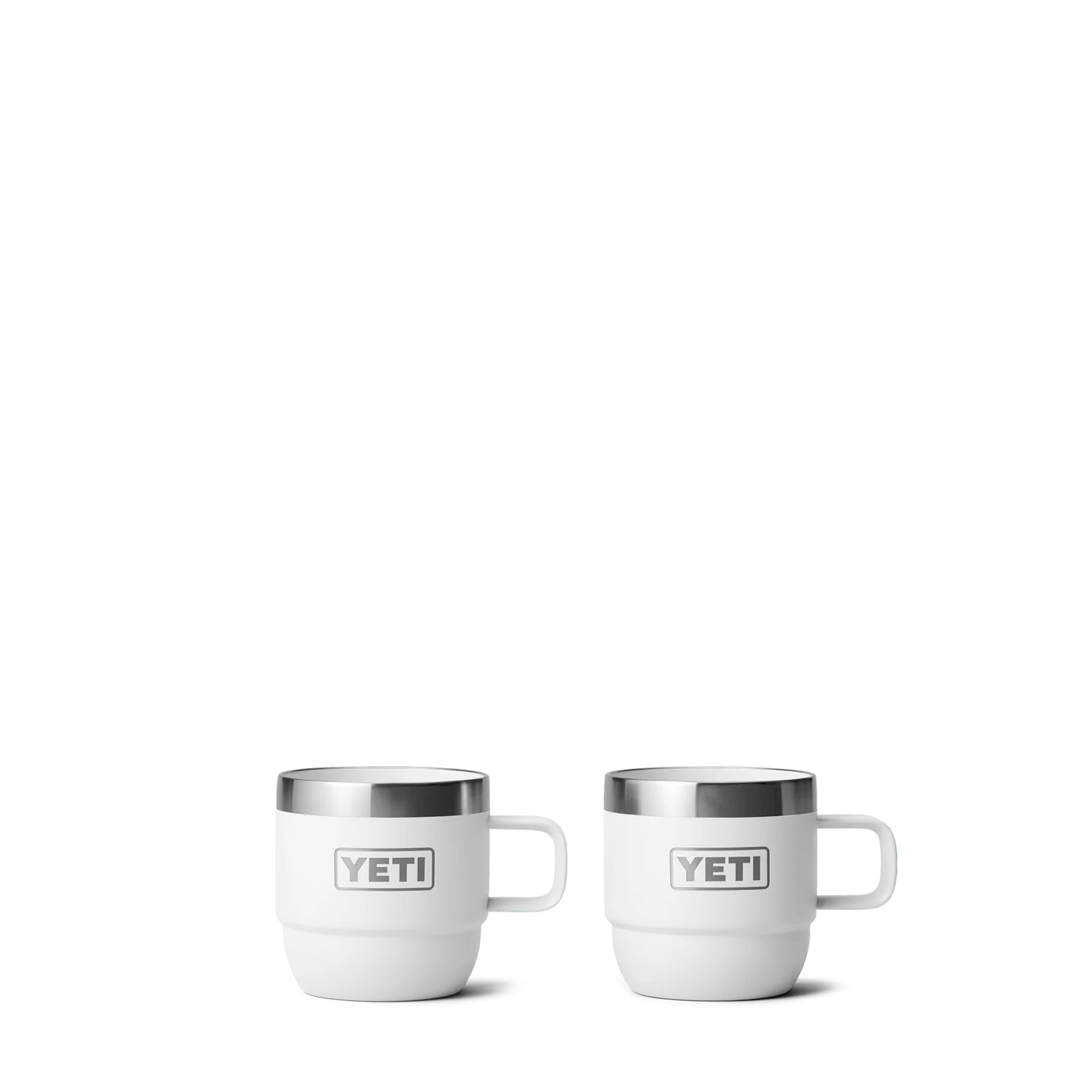 RAMBLER STACKABLE CUP 177ML 2 PK WHITE