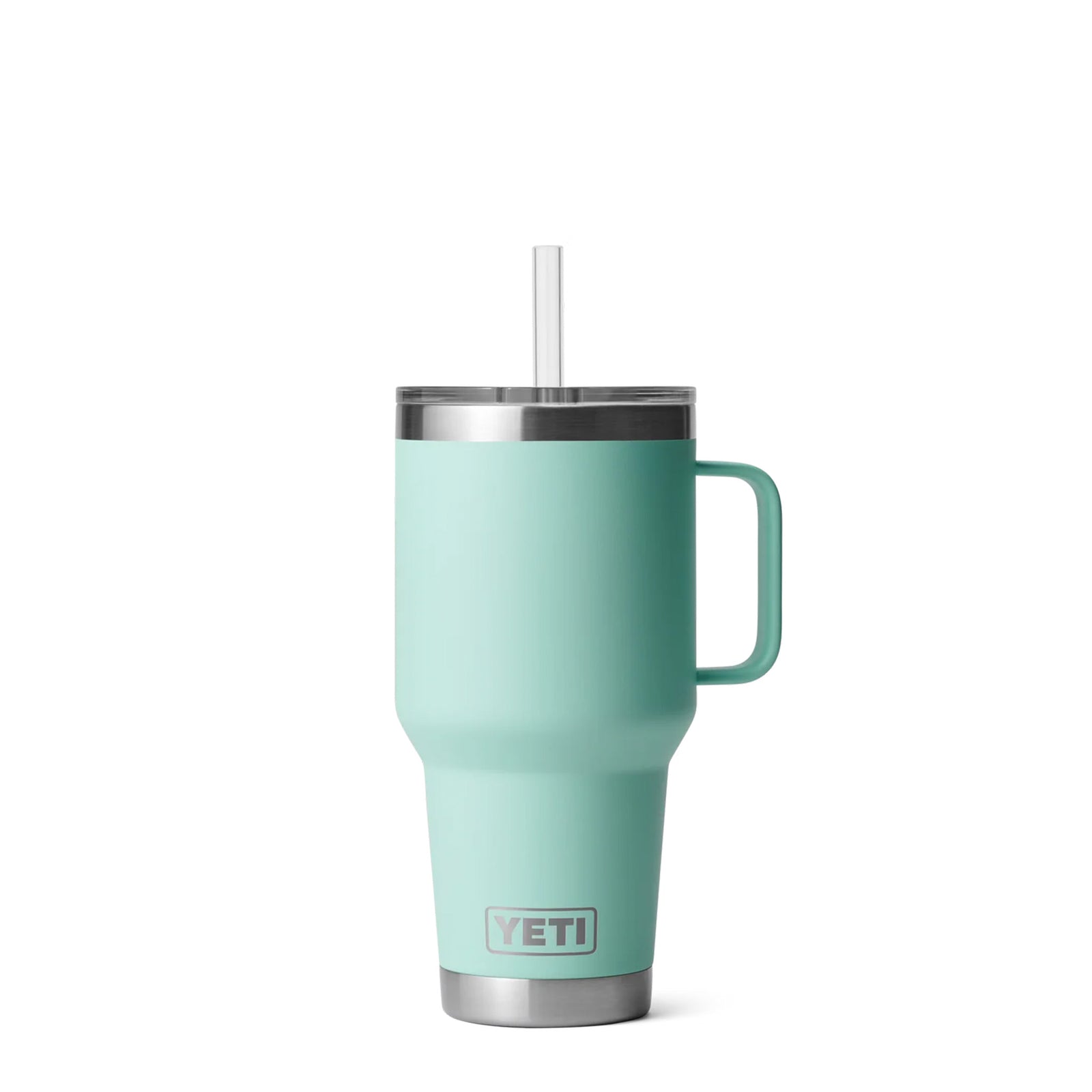 Rambler Straw Mug 1L - Seafoam