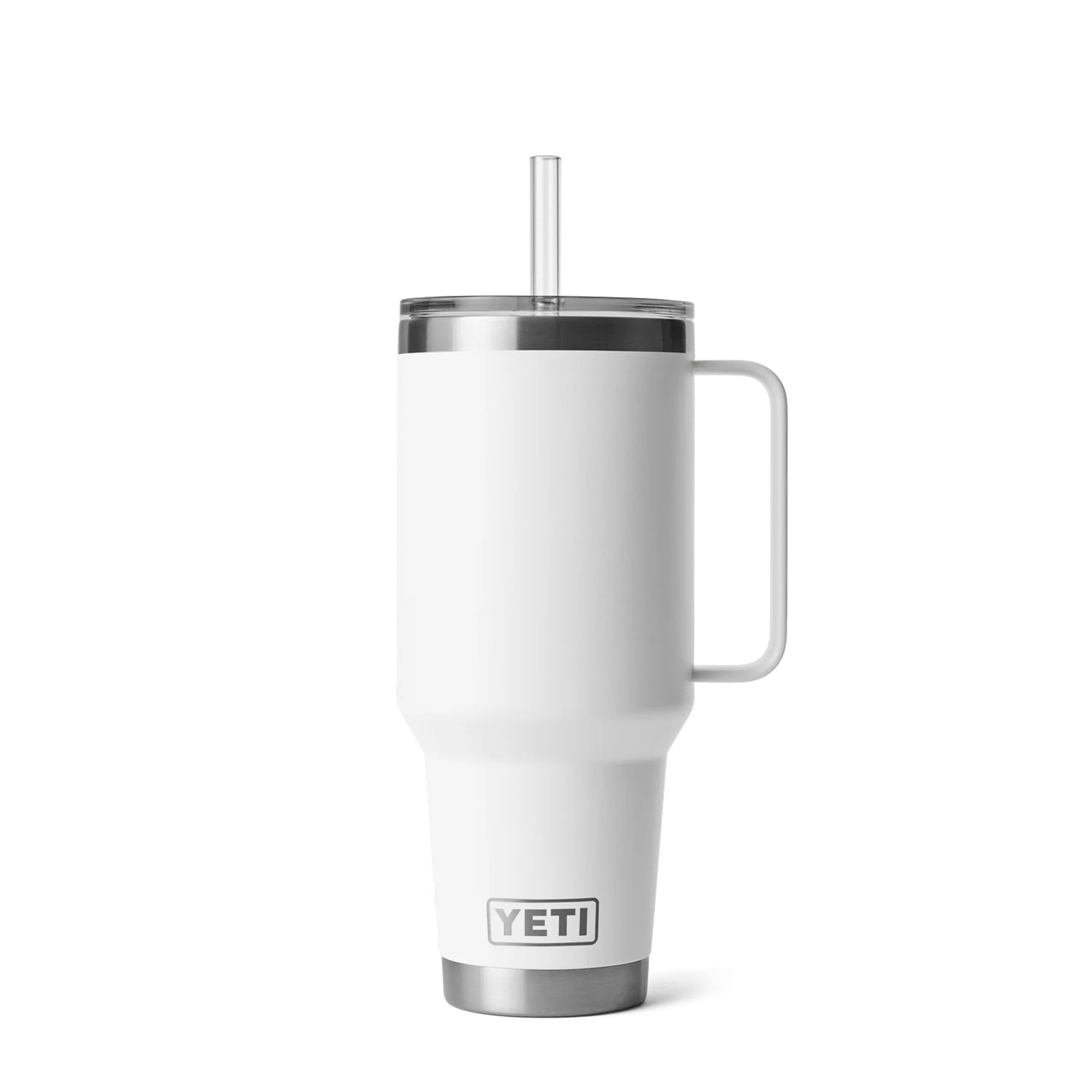 RAMBLER STRAW MUG 1,2L - WHITE