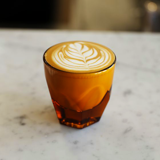 glass cups - full of espresso