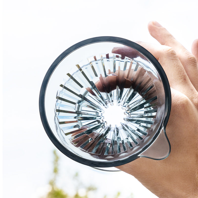 Filter V60 Smokey Plastic – Crystal Eye – Timemore - Espresso Gear