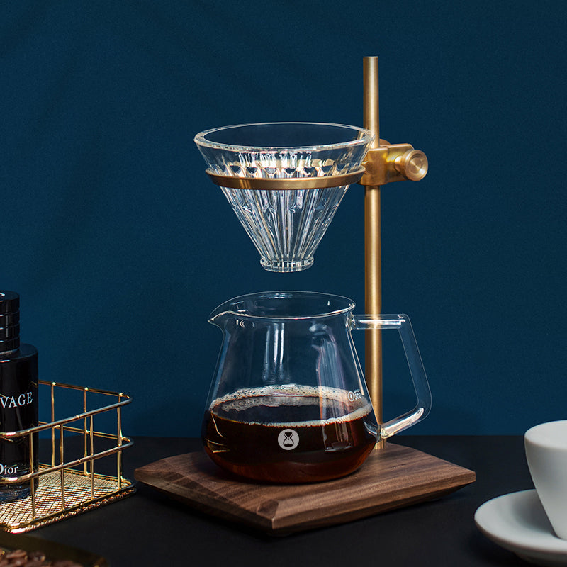 BRASS COFFEE POUR OVER STAND