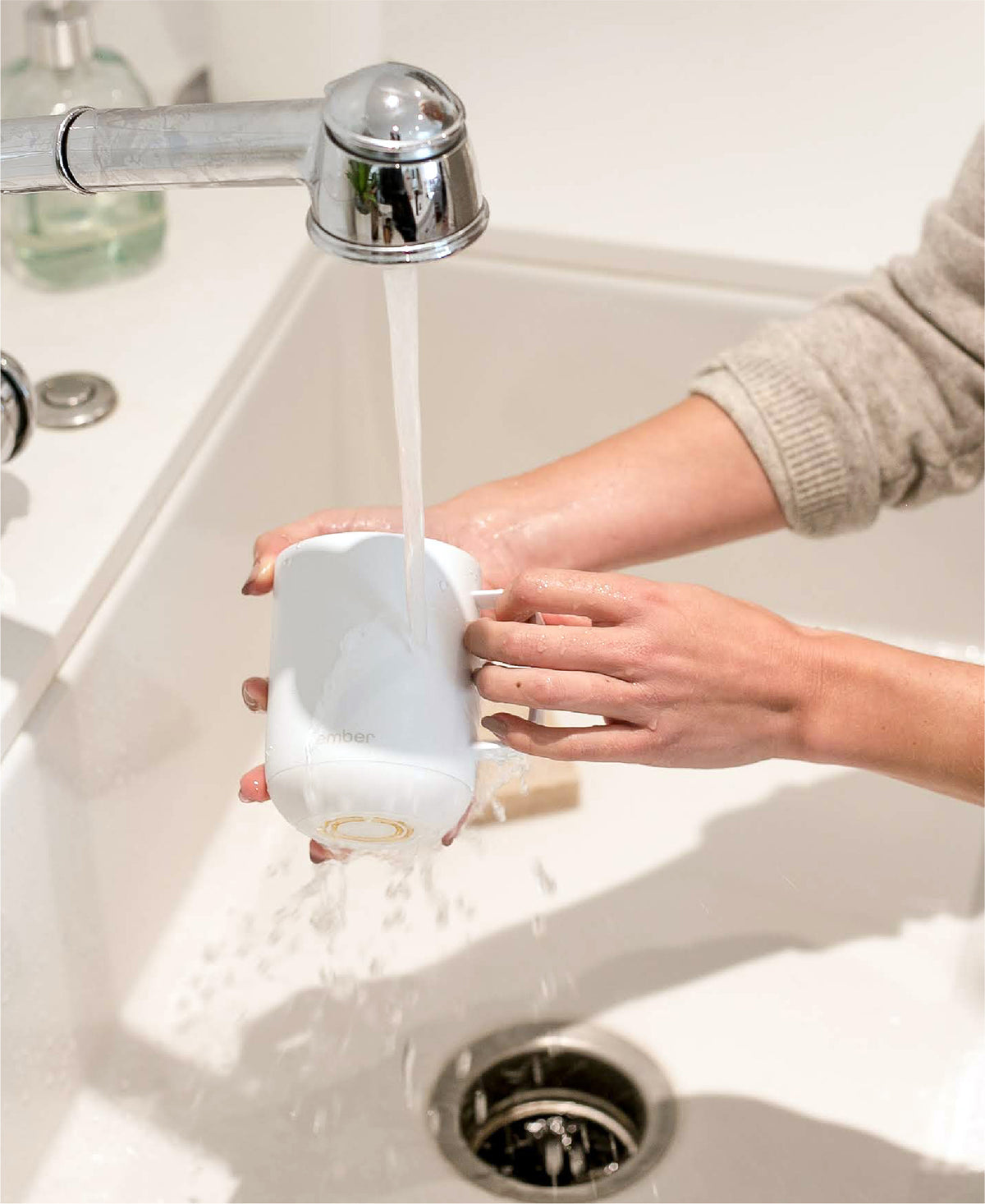 Electric Coffee Mug White V2, 295ml - Ember - Espresso Gear