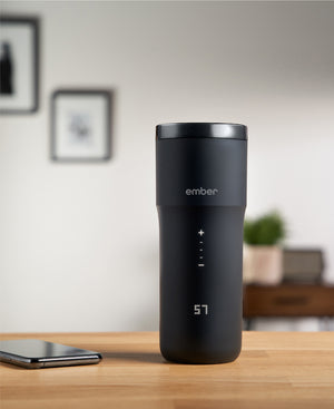 Electric Coffee Travel Mug black V2 - 355ml - Ember - Espresso Gear