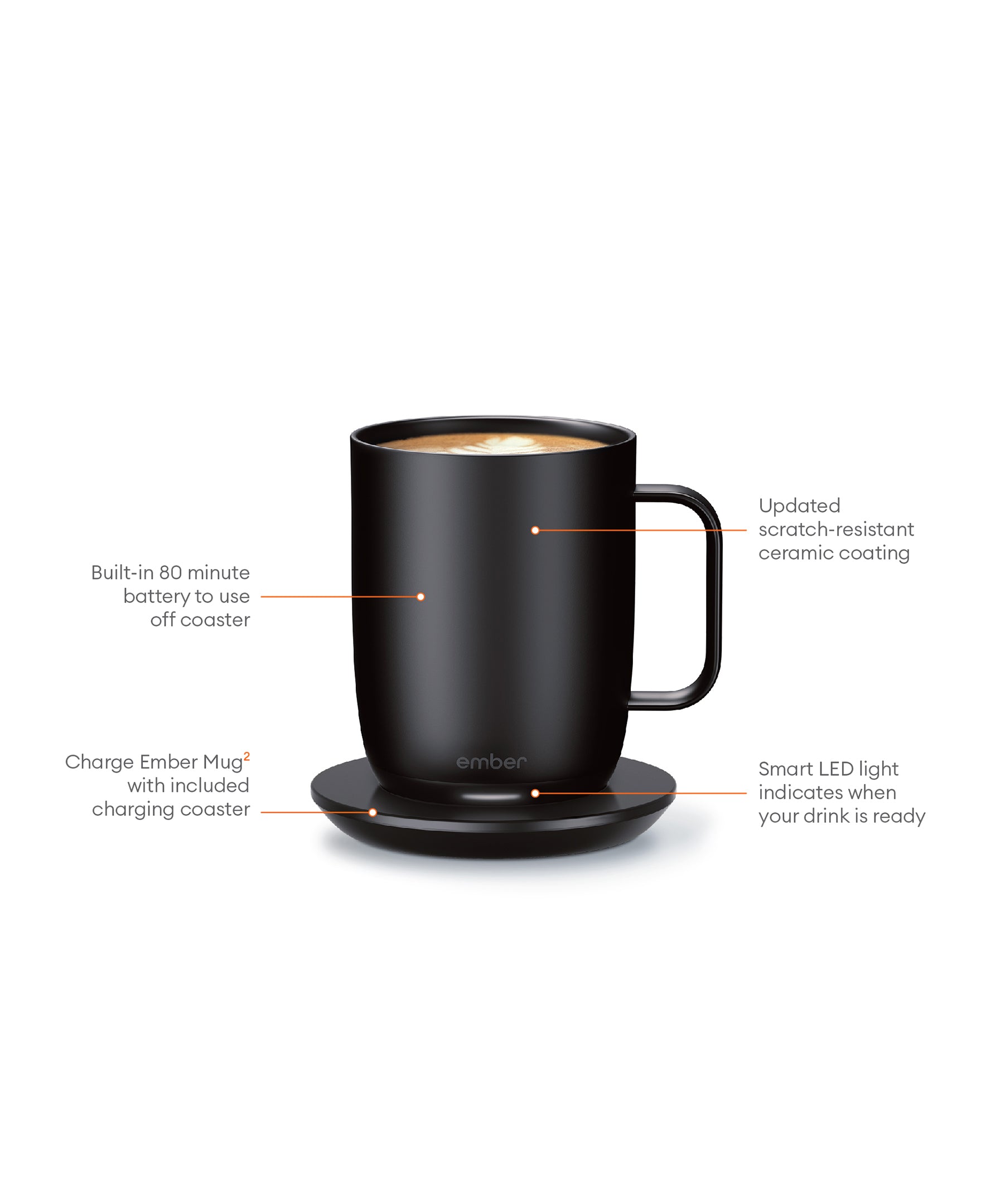 Ember Travel Mug, the smart thermos for Designed to be used on the