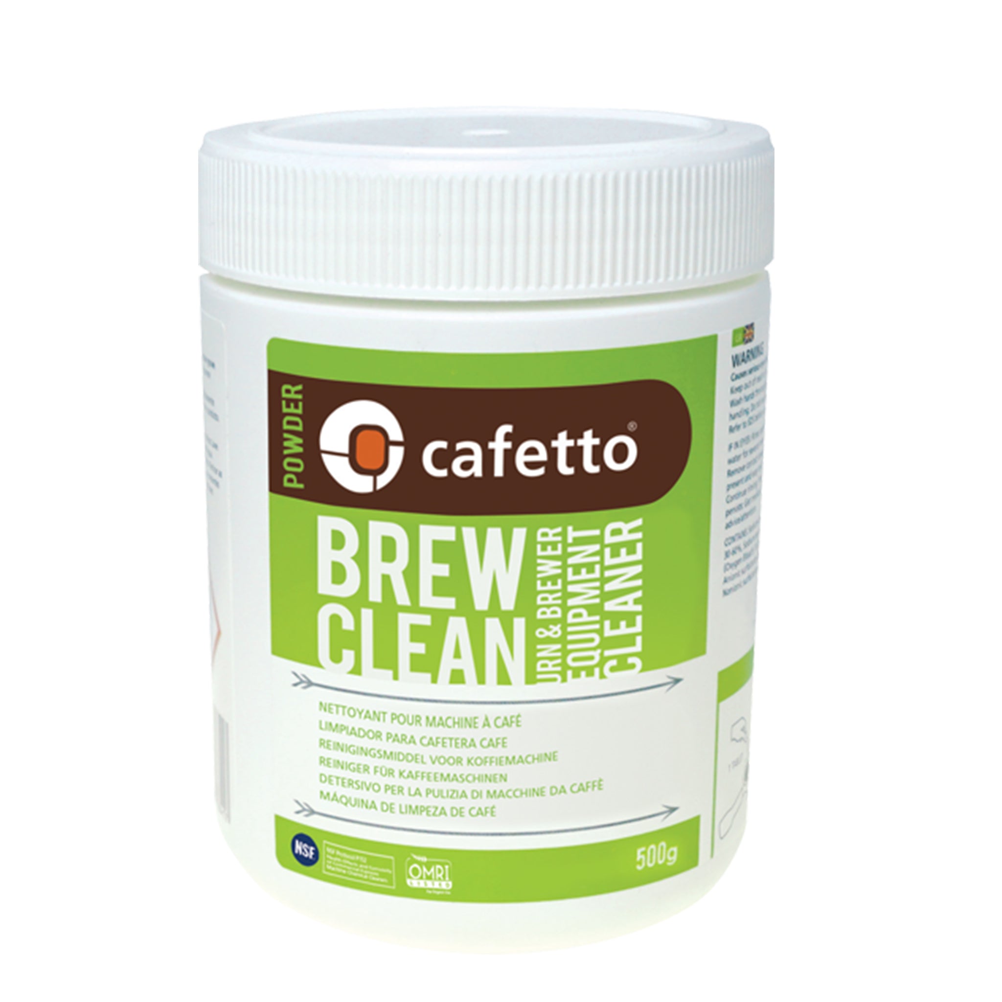 Organic Brew Clean Powder Cafetto Espresso Gear
