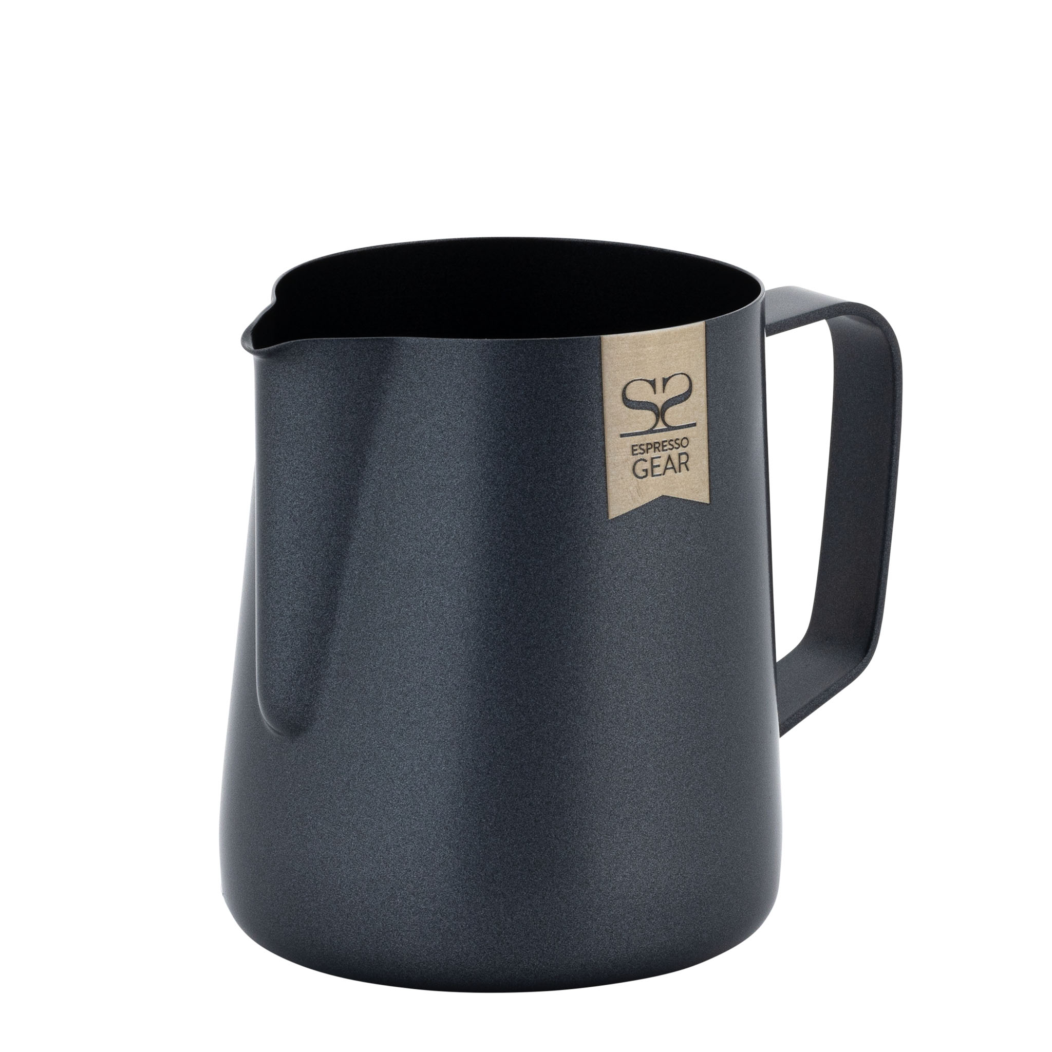 espresso gear Pitcher Black 350ml -Espresso Gear