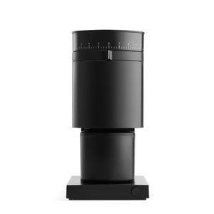 Black electric home coffee grinder Opus by brand Fellow