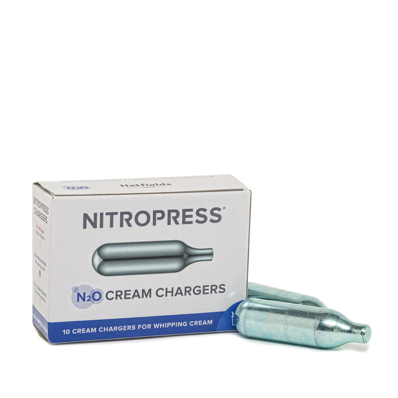 Nitropress Cream Chargers 10pcs - Hatfield