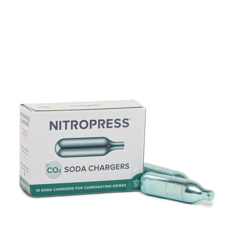 Nitropress Soda Chargers 10pcs - Hatfield