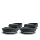 Mug Lids Charcoal 4pcs - Huskee