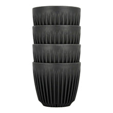Mug 6oz Charcoal 4pcs - Huskee